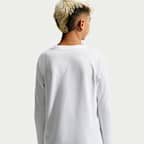 Playera de manga larga para niños grandes Nike Sportswear