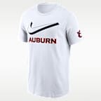 Playera universitaria Nike para hombre Auburn Primetime Campus 2-Hit Swoosh