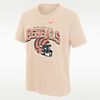 Cincinnati Bengals Vintage Mod Easy Lane Big Kids' Nike NFL Short-Sleeve T-Shirt