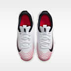 Tacos de fútbol para niños grandes Nike Vapor Shark 3