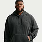 Sudadera con gorro de tejido Fleece prelavada para hombre Nike Sportswear Club