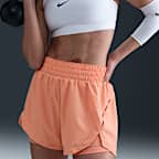Shorts Dri-FIT 2 en 1 para mujer Nike One
