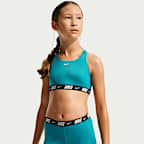 Nike Swim Big Kids' (Girls') Racerback Bikini & Short Set