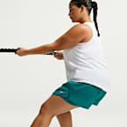 Nike Dri-FIT One Women's High-Waisted 3" 2-in-1 Shorts (Plus Size)