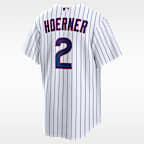 Jersey Nike de la MLB Replica para hombre Nico Hoerner Chicago Cubs