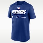 Los Angeles Dodgers 2026 Postseason Authentic Collection Legend Men's Nike Dri-FIT MLB T-Shirt