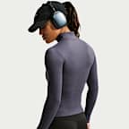 Nike One Fitted Dri-FIT-Jacke mit durchgehendem Reißverschluss für Damen