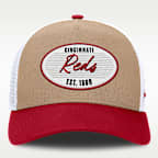 Cincinnati Reds Rise Men's Nike MLB A-Frame Trucker Adjustable Hat
