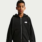 Nike Sportswear Oversize-Hoodie mit durchgehendem Reißverschluss für ältere Kinder (Jungen)