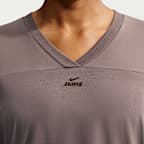 NikeSKIMS Stretch Knit Women's Oversized V-Neck Top