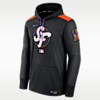 San Francisco Giants Authentic Collection City Connect Men's Nike Therma MLB Pullover Hoodie