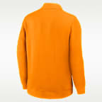 Tennessee Coaches Men's Nike Dri-FIT College Long-Sleeve 1/2-Zip Top