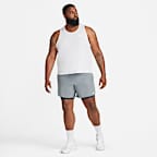 Nike Stride Shorts de correr Dri-FIT de 18 cm 2 en 1 para hombre