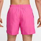 Shorts de playa o alberca con forro de ropa interior para hombre de 12.7 cm Nike Swim Breaker Essential