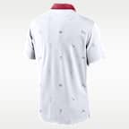 Polo universitario Dri-FIT Jordan para hombre Oklahoma Vapor Pattern
