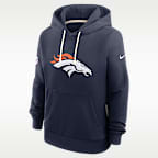 Denver Broncos Sideline Women's Nike Dri-FIT NFL Pullover Hoodie