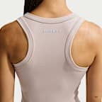 Nike One Fitted Women's Dri-FIT Cropped Tank Top