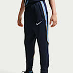 Maskinstrikkede Tottenham Hotspur Strike-Nike Dri-FIT-fodboldbukser til større børn