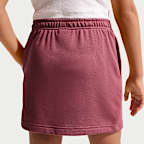 Nike Sportswear Studio Fleece Big Kids' (Girls') French Terry Skirt