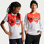 Sydney Swans AFLW 2026 Stadium Home Older Kids' Nike AFLW Replica Jersey