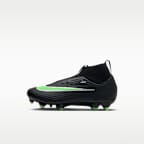 Nike Jr. Mercurial Superfly 11 Academy Little Kids' Multi-Ground High-Top Soccer Cleats
