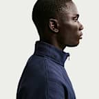 Playera de golf Therma-FIT oversized de medio cierre para hombre Nike Fairway Fresh