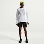 Nike Stride Men's Dri-FIT Waffle Crew-Neck Top