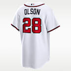 Matt Olson Atlanta Braves Men's Nike MLB Replica Jersey