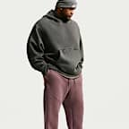 Pants de tejido Fleece con dobladillo abierto para hombre Nike Tech