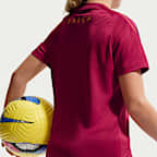 F.C. Barcelona Strike Older Kids' Nike Football Dri-FIT Short-Sleeve Top
