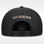 Gorra Nike de la MLB ajustable con estructura A-Frame para hombre San Francisco Giants Cooperstown Rise