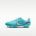 Nike Jr. Tiempo Legend 10 Academy Little/Big Kids' Hard-Ground Low-Top Soccer Cleats