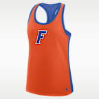 Camiseta de tirantes universitaria marca Jordan Dri-FIT con espalda deportiva para mujer Florida