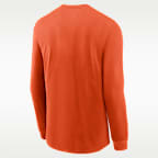 Playera de manga larga Nike Dri-FIT de la NFL de los Cincinnati Bengals para hombre, línea Essential