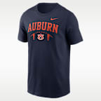 Auburn Primetime Football Icon Men's Nike College T-Shirt