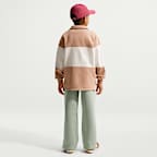 Pants holgados con dobladillo abierto para niños Nike Sportswear