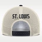 Gorra de rejilla Nike de la MLB ajustable para hombre St. Louis Cardinals Cooperstown Rise