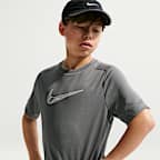 Nike Multi Big Kids' (Boys') Dri-FIT Short-Sleeve Training Top