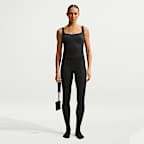 NikeSKIMS Matte Women's High-Waisted Footsie Grip Leggings