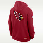 Arizona Cardinals Utility Player Sideline Men's Nike Dri-FIT NFL Full-Zip Hoodie