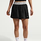 나이키 스포츠웨어 여성 루즈 핏 미드라이즈 새틴 쇼츠