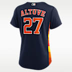 Camiseta de béisbol Replica para mujer MLB Houston Astros (Jose Altuve)