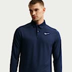 Nike Velocity Dri-FIT golfpolo met logo op de borst en lange mouwen voor heren