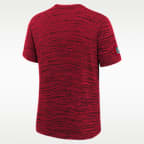 San Francisco 49ers Sideline Team Issue Velocity Big Kids' Nike Dri-FIT NFL T-Shirt