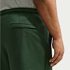 Pants de tejido Fleece con dobladillo abierto para hombre Nike Club