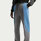 Nike Tech Men's Colour-Block Open-Hem Fleece Trousers