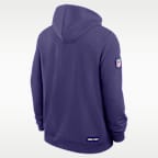 Baltimore Ravens Sideline Standard Issue Men's Nike Dri-FIT NFL Pullover Hoodie