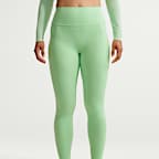 Nike Zenvy Women's High-Waisted Full-Length Leggings with No Front Seam