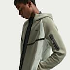 Nike Tech Men's Color-Block Full-Zip Fleece Windrunner Jacket