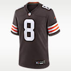 Jersey Nike de la NFL Game para hombre Jared Verse Cleveland Browns